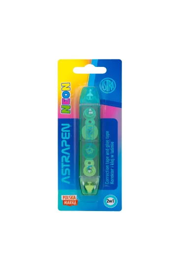 Astra Korektor i klej w ta�mie 2w1 - Neon Line, 1 szt.