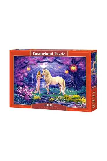 Puzzle 1000 el. Unicorn Garden Castorland