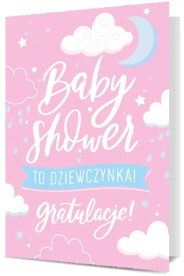 Pan Dragon Karnet B6 Narodziny dziewczynka