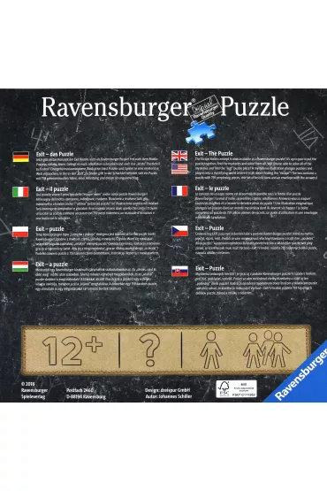 Puzzle 759 el. ��d� podwodna Ravensburger - Johannes Schiller