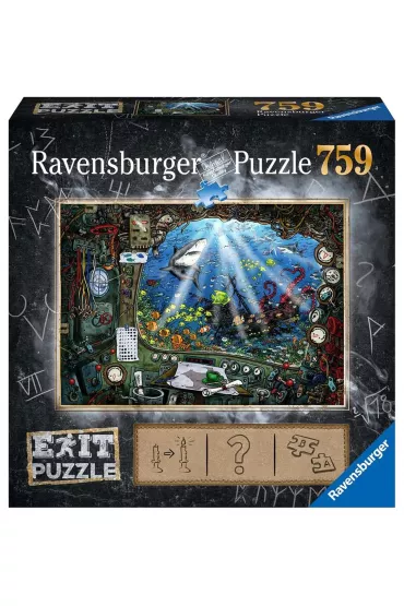 Puzzle 759 el. ��d� podwodna Ravensburger - Johannes Schiller