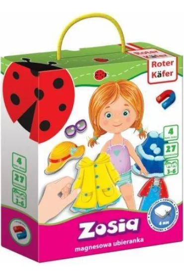 Puzzle Zosia Magnesowa ubieranka Roter Kafer