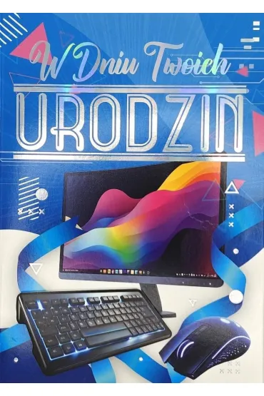 Yeku Karnet 3K Urodziny