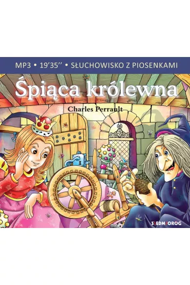 Audiobook �pi�ca kr�lewna. S�uchowisko z piosenkami CD - Charles Perrault