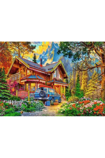 Puzzle 2x500 el. Wycieczka w g�ry Trefl