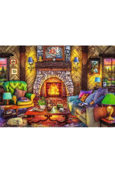 Puzzle 2x500 el. Wycieczka w g�ry Trefl