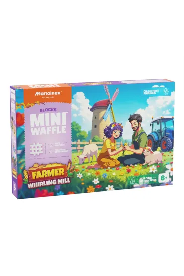 Mini Waffle KLOCKI KONSTR WAFLE MINI 100EL ZAKRECONY MLYN PU