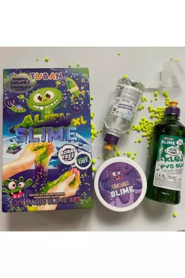 Tuban Zestaw DIY Slime - Alien XL