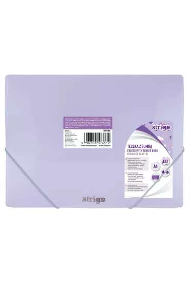 Strigo Teczka z gumk� A4 PP pastelowa