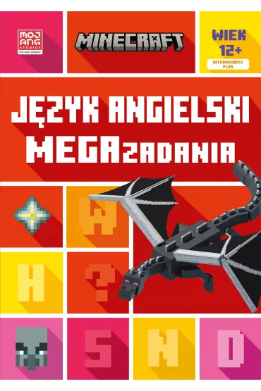 Minecraft. Jzyk angielski. Megazadania 12+ - Mojang Mojang, Dan  Whitehead, Jon  Goulding, Maria  Lekszycka-Petryszyn