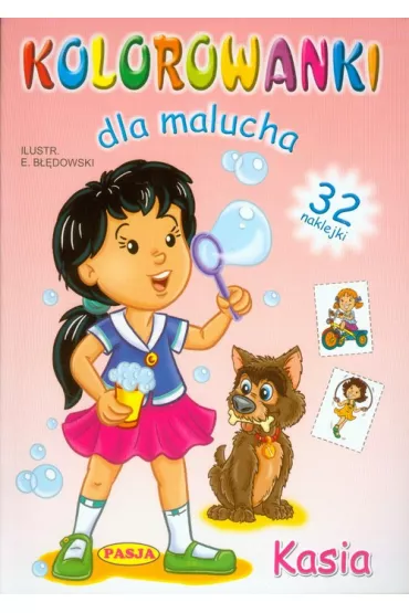 Kolorowanka dla malucha Kasia PASJA