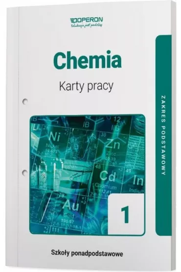 Chemia 1. Karty pracy. Zakres podstawowy. Szko�y ponadpodstawowe