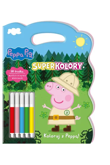Koloruj z Pepp�! �winka Peppa. SuperKolory