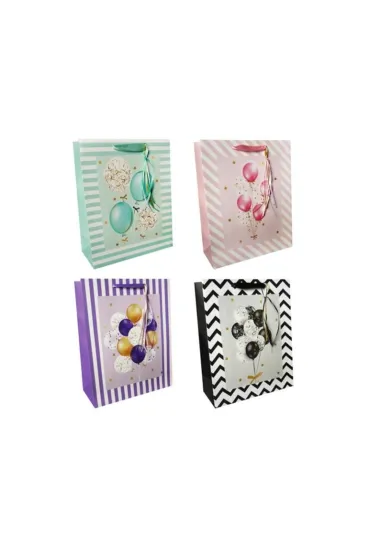 incood. Torba prezentowa 26x32 Urodzinowe Balony