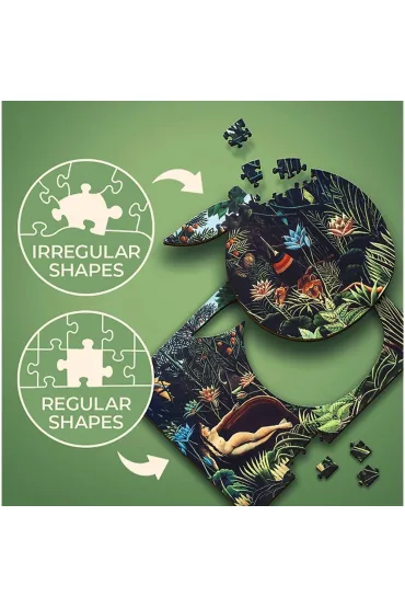 Puzzle drewniane 200 el. Sen Henri Rousseau Trefl