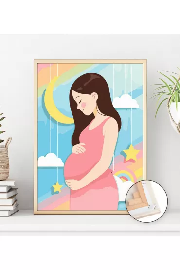 Twoje Hobby Malowanie po numerach - Dziewczyna w ci��y 40x50cm