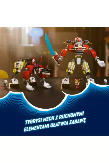 LEGO DREAMZzz Tygrysi mech Coopera i hot rod Zero 71497