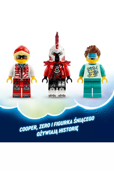 LEGO DREAMZzz Tygrysi mech Coopera i hot rod Zero 71497