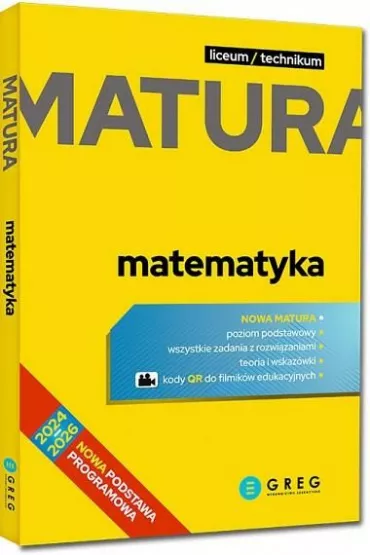 Pakiet Matura. Matematyka. Liceum i technikum. Matura 2024-2026, Repetytorium. Matematyka. Liceum i technikum. Matura 2024-2026