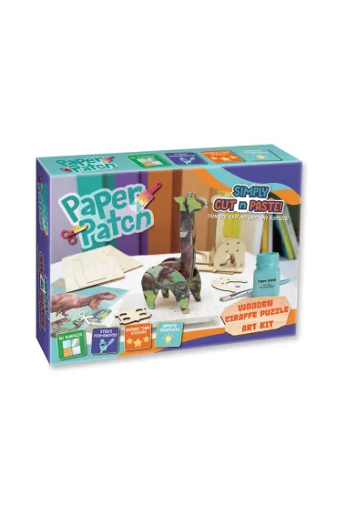 Zestaw decoupage Paper Patch - Puzzle �yrafa drewn Strigo