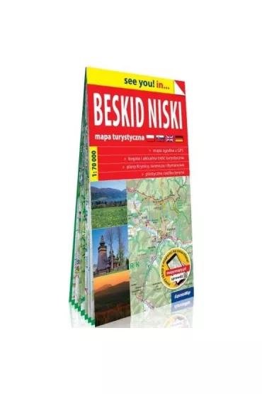 see you! in? Mapa turystyczna Beskid Niski 1:70 000