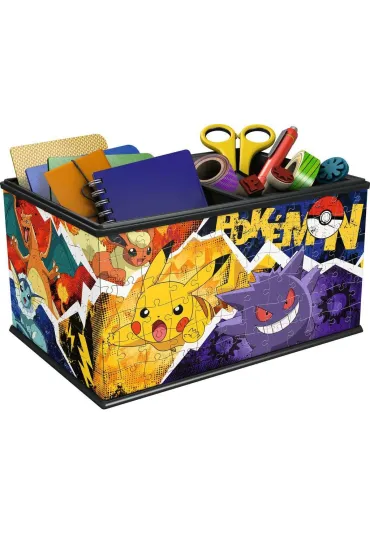 Puzzle 216 el. 3D Szkatu�ka Pokemon Ravensburger