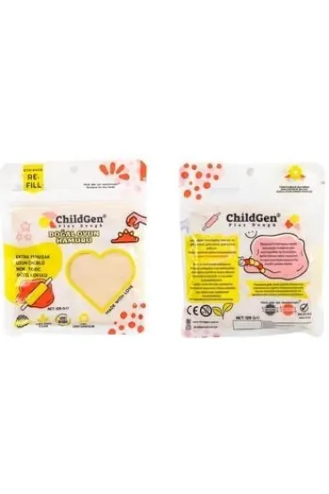 ChildGen Ciastolina naturalna bia�a w saszetce 125 g