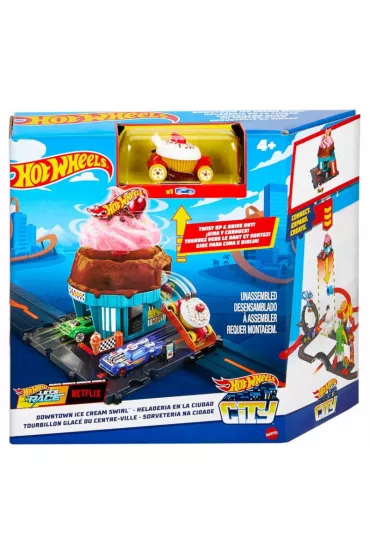 Hot Wheels City Rajdowa lodziarnia HTN77 Mattel