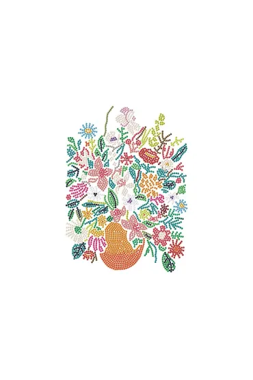 Diamond Dotz Haft diamentowy - Adults Wild Flowers 30x20cm