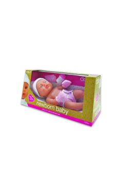Lalka Bobas Newborn Baby 38cm dziewczynka 08816 DANTE Dolls World