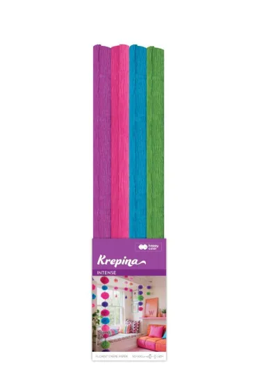 Happy Color Krepina marszczona 50x100cm Intense 4 kolory