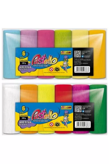 Pastello Krepina mini 6 szt.