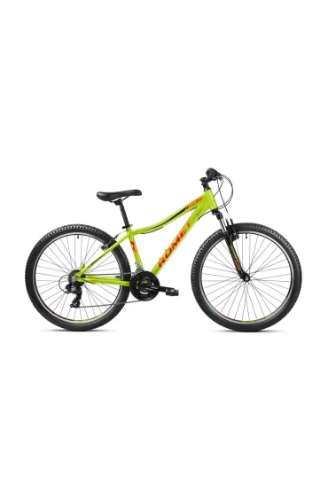Romet Rower Rambler R6.0 JR�limonkowo-czarno-czerwony 19 L