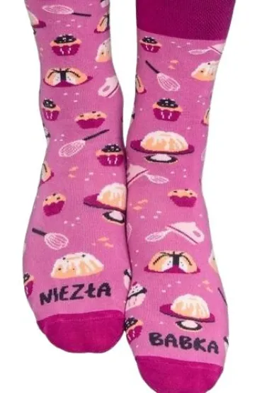Skarpety d�ugie Niez�a babka 39-42