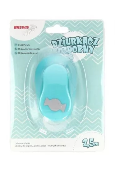 Brewis Dziurkacz ozdobny - Cukierek 2,5cm MIX