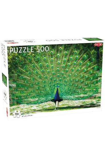 Puzzle 500 el. Peacock Tactic