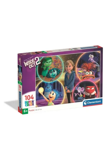 Puzzle 104 Inside Out 2 Clementoni