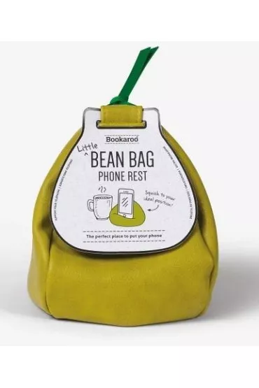 If Bookaroo Bean Bag Pufa pod smartfon - oliwkowa