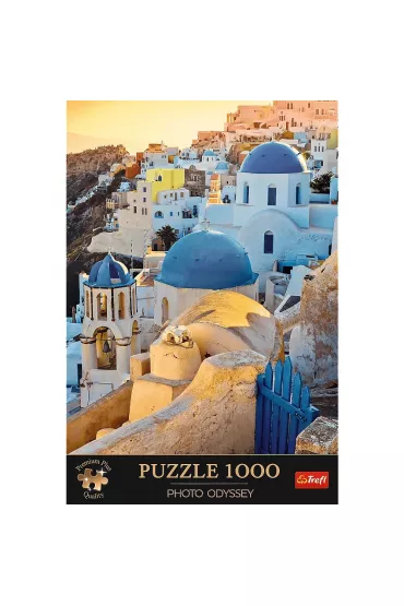 Puzzle 1000 el. Miasteczko Oia, Santorini Trefl