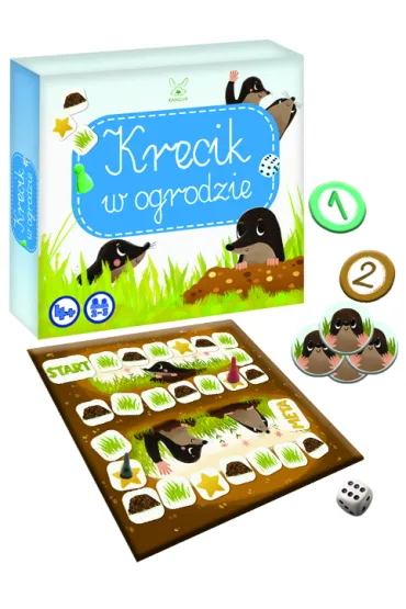 Krecik w ogrodzie Kangur