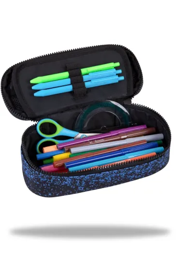 Pi�rnik saszetka owalna 1zamek 1klapka Campus Blue Dot CoolPack PATIO  F062978 CP