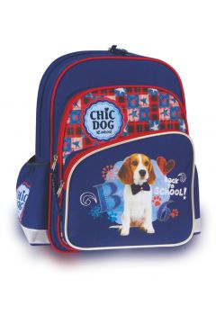 CoolPack Plecak szkolny dwukomorowy Chic Dog 52689