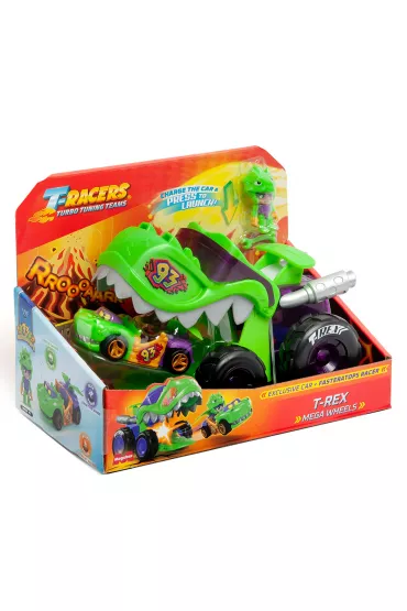 T-Racers Mega Wheels T Rex Magic Box