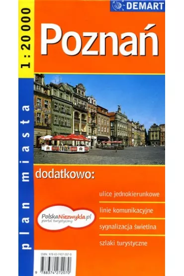 Pozna� plan miasta 1: 20 000