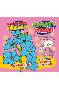 Kwiaty polski kolorowa edukacja