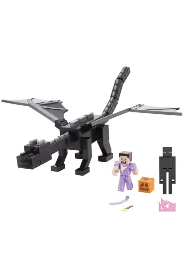 Minecraft Smok Kresu 15 rocznica Zestaw figurek