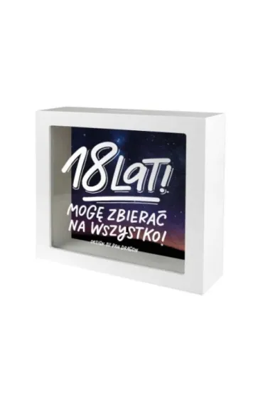 Skarbonka HOME2 18 mog� zbiera� na wszystko (15x15x5cm) Pan Dragon