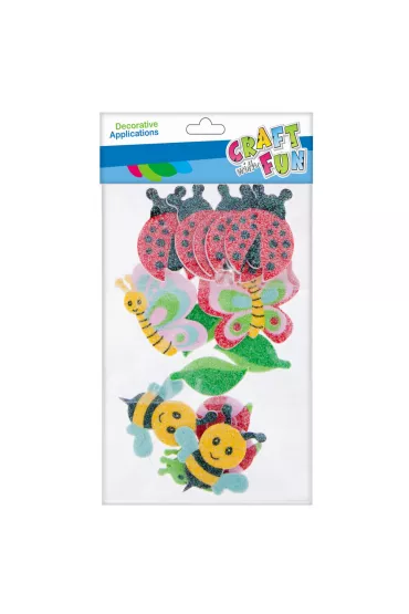 Craft with Fun Ozdoba dekoracyjna EVA Zwierz�ta samoprzylepne 14 szt.
