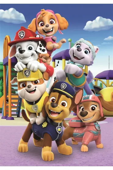 Puzzle 104 el. SuperColor. Paw Patrol Clementoni