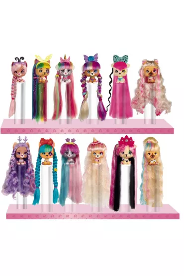I Love VIP Pets - pieski z d�ugimi w�osami do stylizacji fryzur! Tm Toys